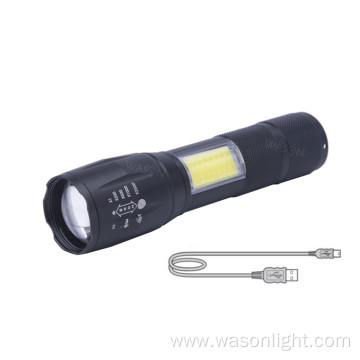A100 Adjustable T6 High Light Led Flashlight